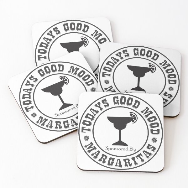 Item preview, Todays Good Mood Sponsored By Margaritas designed and sold by TheStickerForge.