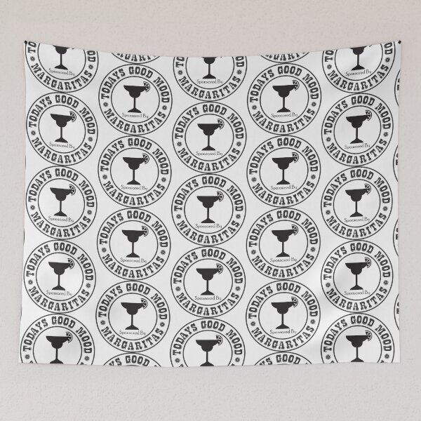 Item preview, Todays Good Mood Sponsored By Margaritas designed and sold by TheStickerForge.