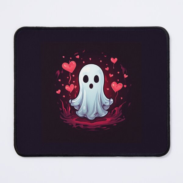 Item preview, Ghost with hearts designed and sold by Planetporridge.