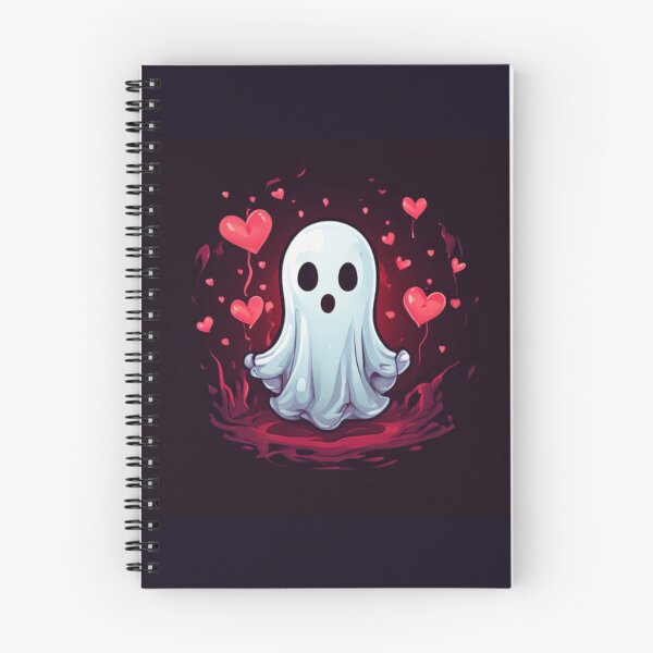 Item preview, Ghost with hearts designed and sold by Planetporridge.