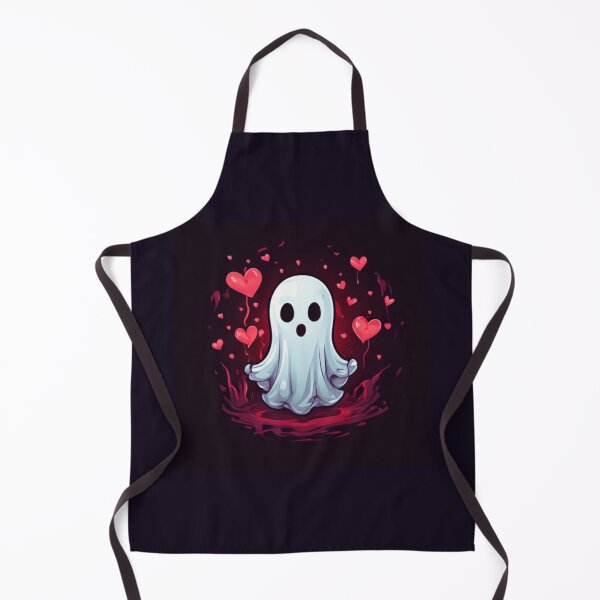 Item preview, Ghost with hearts designed and sold by Planetporridge.