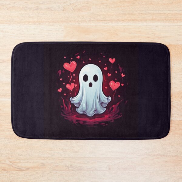 Item preview, Ghost with hearts designed and sold by Planetporridge.
