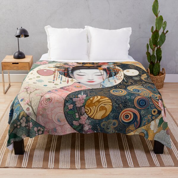 Item preview, The beauty of Japanese geisha is embodied in their grace, sophistication and mystical charm designed and sold by aleksandr13.