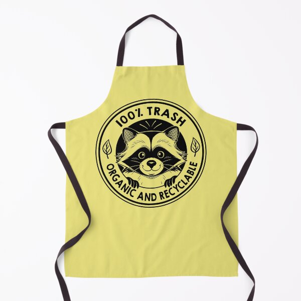 Item preview, Raccoon 100% Trash Organic and Recyclable by Tobe Fonseca designed and sold by Tobe Fonseca®.