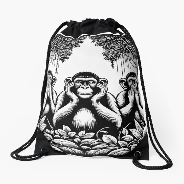 Item preview, The Wisdom Monkeys designed and sold by creax.