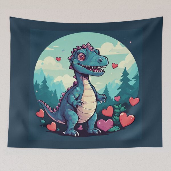 Item preview, Cute Dinosaur Art designed and sold by Planetporridge.