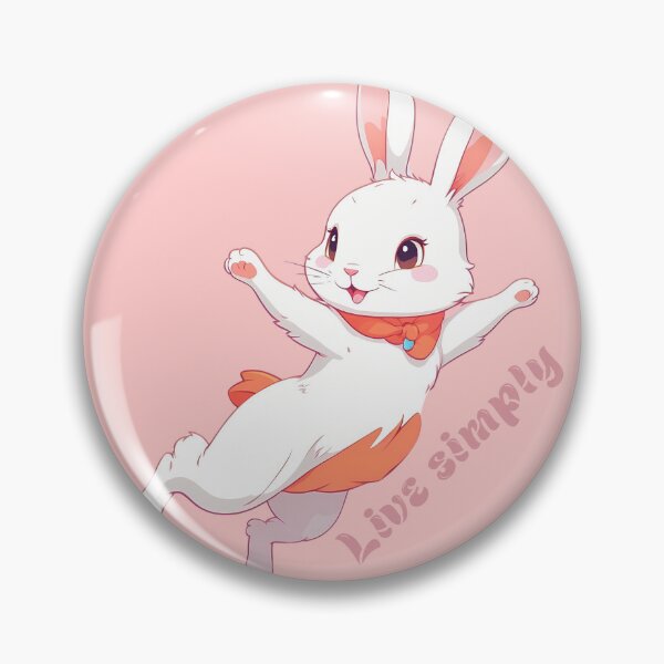 Item preview, Bunny: Live simply designed and sold by HomeRunHTTP.