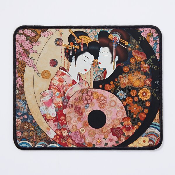 Item preview, The beauty of Japanese geisha is hidden in their unique image designed and sold by aleksandr13.