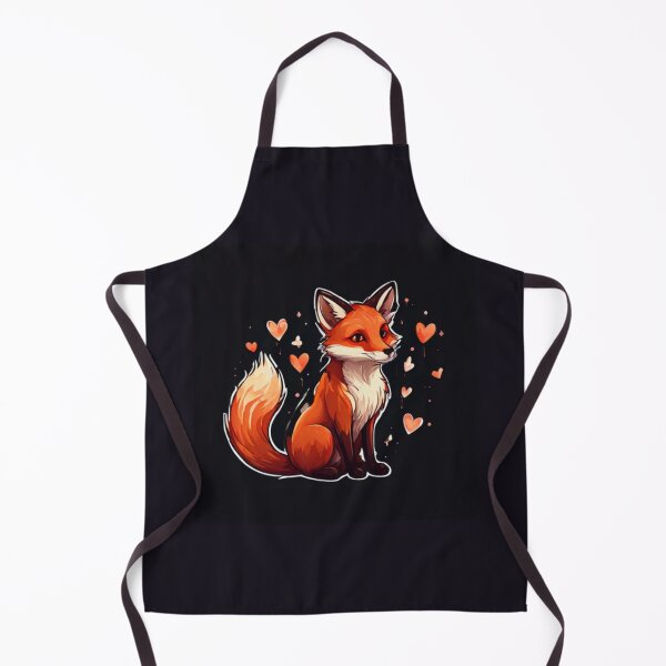 Item preview, Fox with hearts designed and sold by Planetporridge.