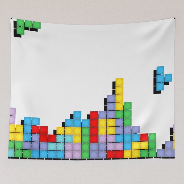 Item preview, Tetris Pixel Art designed and sold by Behaviour.