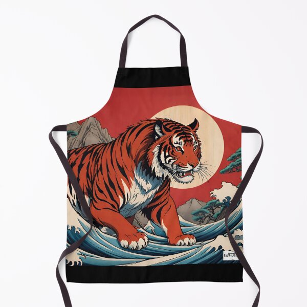 Item preview, Tiger red Japan style 1 designed and sold by RedWolfDisigne.