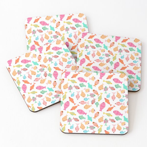 Item preview, Tropical Fish Scattered designed and sold by skeinappeal.