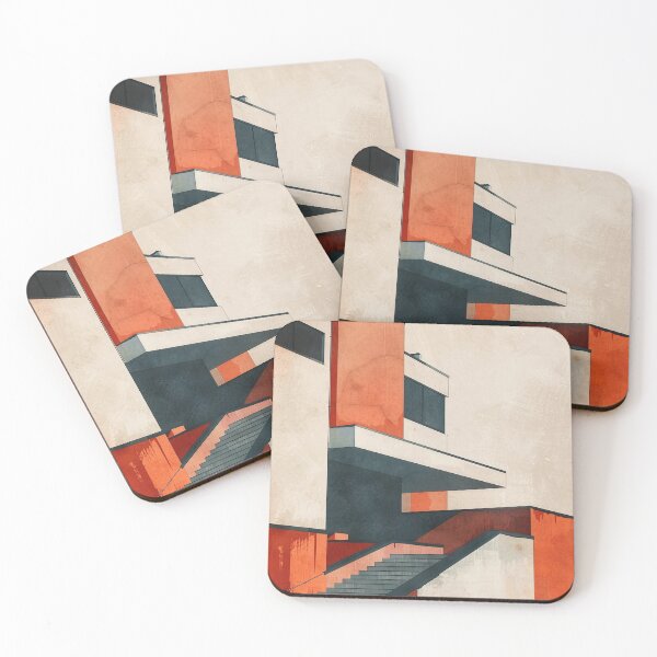Item preview, Architecture Bauhaus minimalist design designed and sold by ArtFusion-Shop.