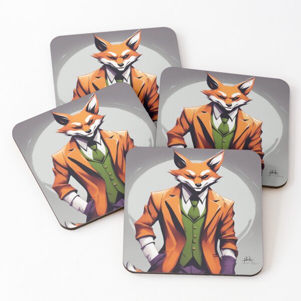 Item preview, Joker The Fox designed and sold by Midnight Veil Designs.