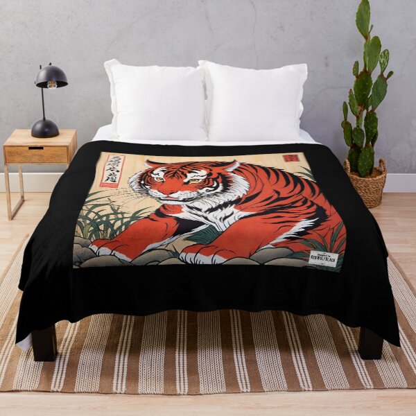 Item preview, Tiger red Japan style 2 designed and sold by RedWolfDisigne.
