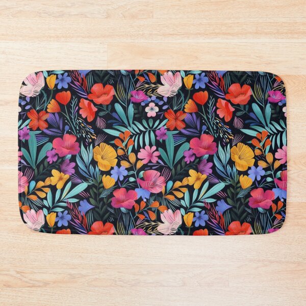 Item preview, Vibrant Floral Pattern designed and sold by CosmicSlothCups.