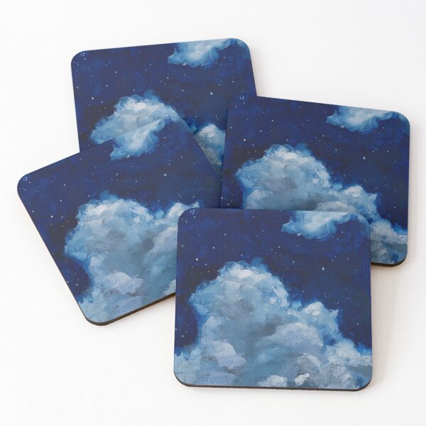 Item preview, Night Sky Oil Painting designed and sold by JoCzech.