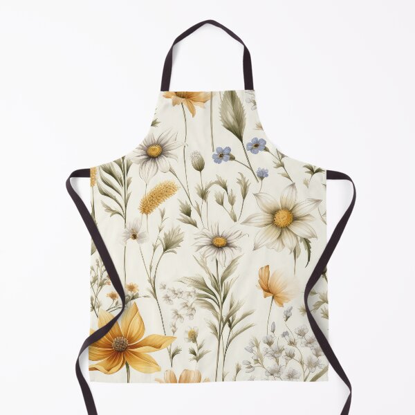 Item preview, Neutral Wildflowers Meadow designed and sold by Magnuna.