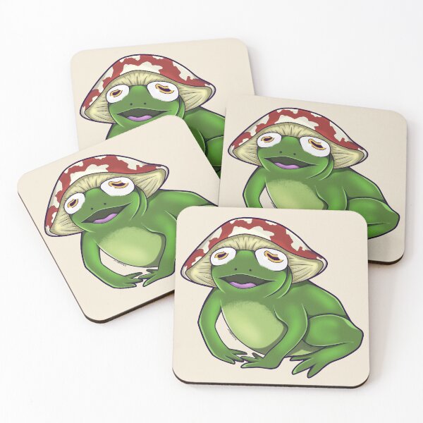 Item preview, Gerald the magical mushroom frog designed and sold by Moss McPeak.