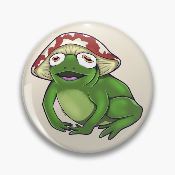 Item preview, Gerald the magical mushroom frog designed and sold by Moss McPeak.