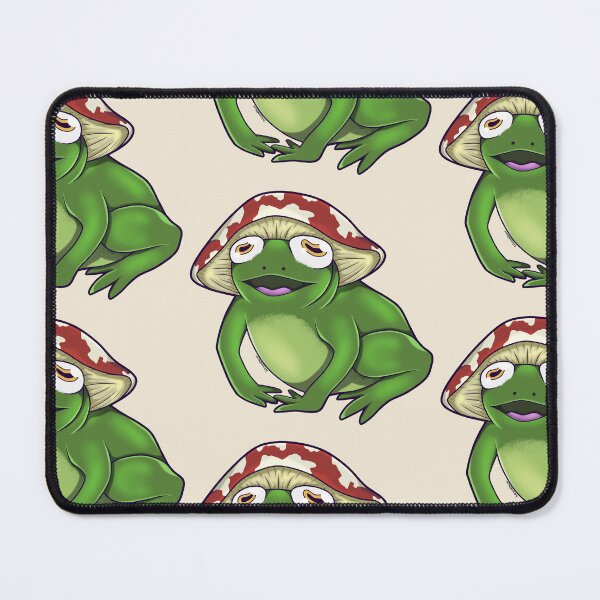 Item preview, Gerald the magical mushroom frog designed and sold by Moss McPeak.