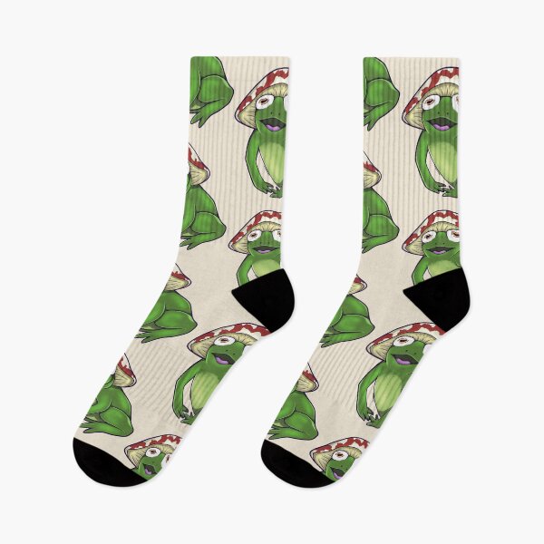 Item preview, Gerald the magical mushroom frog designed and sold by Moss McPeak.