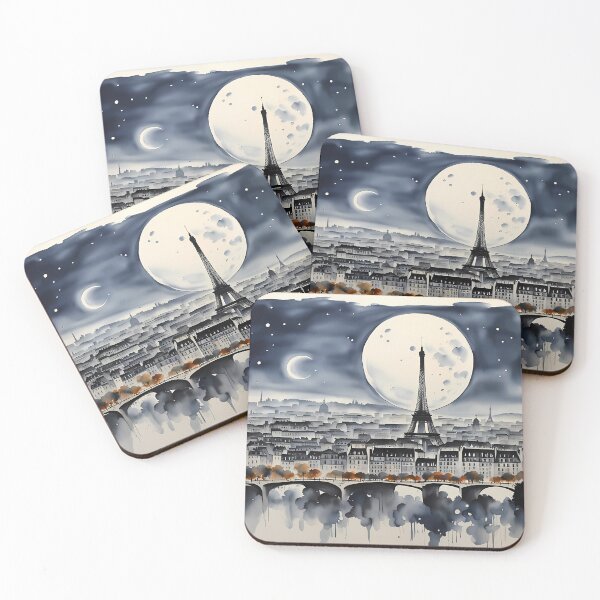 Item preview, Moonlit Paris 03 designed and sold by REALDesign-Shop.