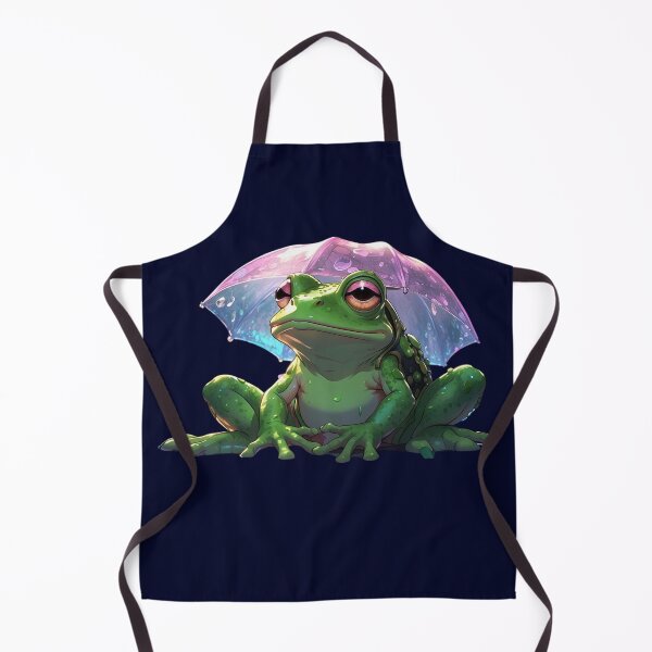 Item preview, Ribbiting Fashion: Trendy Frog Graphic Tee designed and sold by DunuStore.