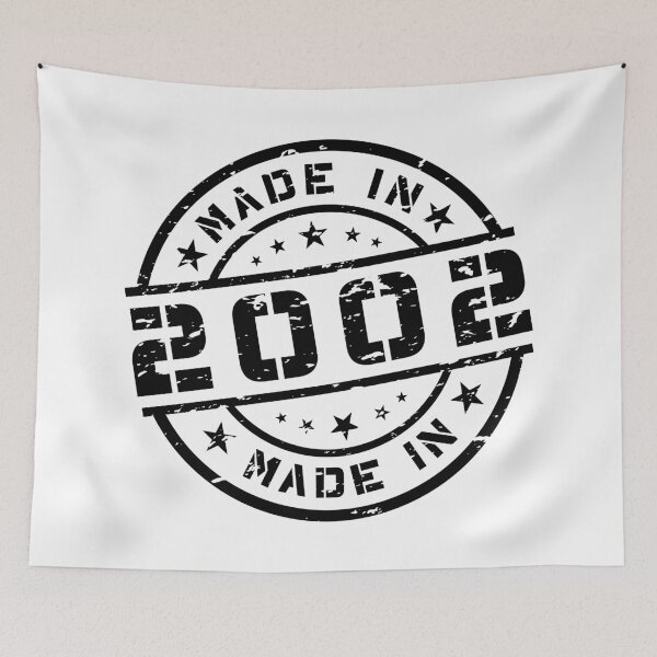 Item preview, Birth year Birthday Born In 2002 - Made in 2002 designed and sold by ElvisU.