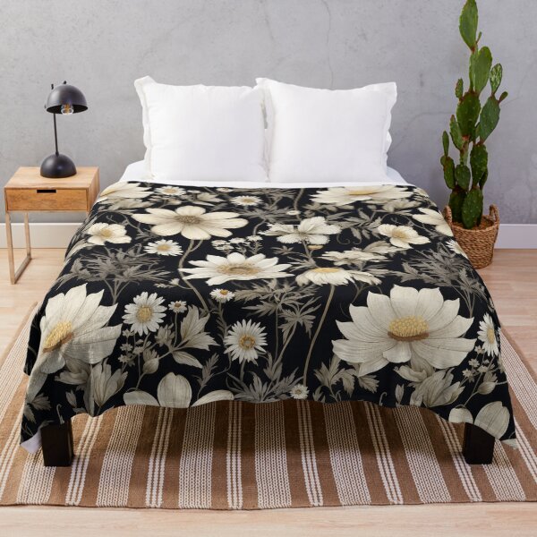 Item preview, Neutral Wildflowers Meadow designed and sold by Magnuna.