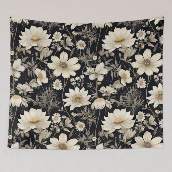 Item preview, Neutral Wildflowers Meadow designed and sold by Magnuna.