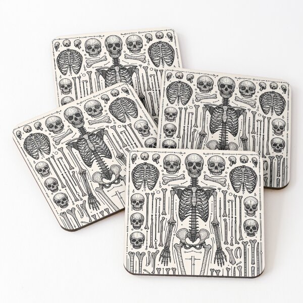 Item preview, Bones Textbook Display designed and sold by Shrouded Unraveled.