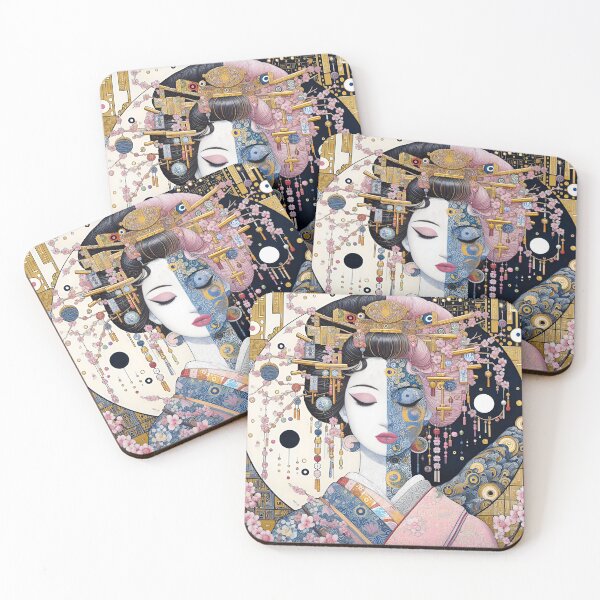 Item preview, The beauty of Japanese geisha reflects the traditional Japanese ideals of harmony, grace and sophistication. designed and sold by aleksandr13.
