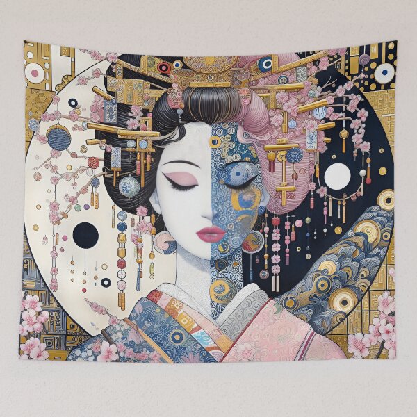 Item preview, The beauty of Japanese geisha reflects the traditional Japanese ideals of harmony, grace and sophistication. designed and sold by aleksandr13.