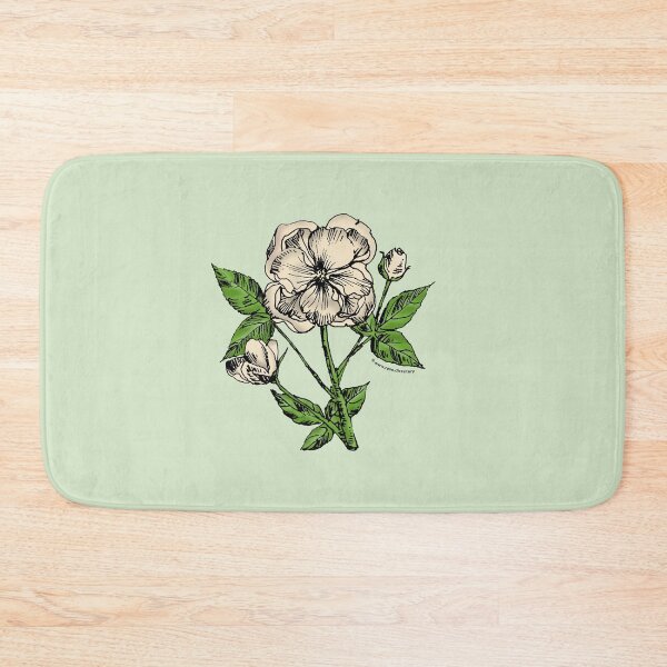 Item preview, Cream Pompon Rose Bloom Semi-Double 8-15 Petals In 2 Rows designed and sold by Rachael Taylor.