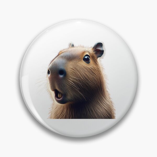 Aperçu de l'œuvre Capibara surpris créée et vendue par OptiCreative.