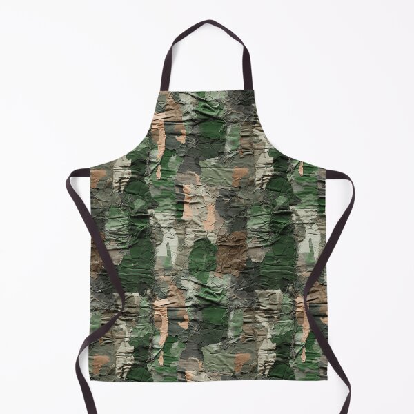 Item preview, Green Ripped Cargo Camo Pattern Summer Camp designed and sold by Geek Updated.