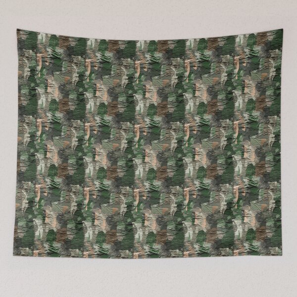 Item preview, Green Ripped Cargo Camo Pattern Summer Camp designed and sold by Geek Updated.