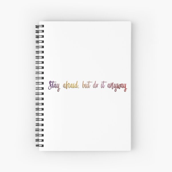Item preview, Stay Afraid But Do it Anyway designed and sold by Krysta Parisi.