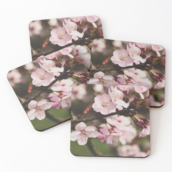 Item preview, Pink blossom flower with bokeh  designed and sold by GingaDesigns.