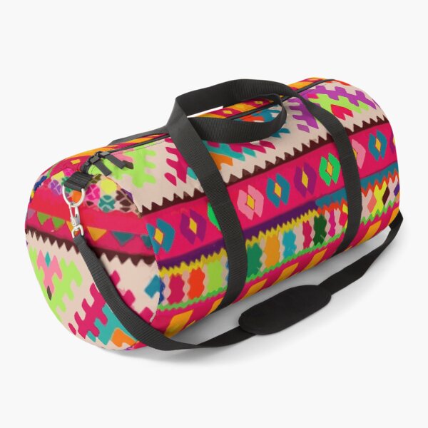 Item preview, Multicolor embroidery maximalist chevron decor dopamine dressing print  designed and sold by T-Mex.