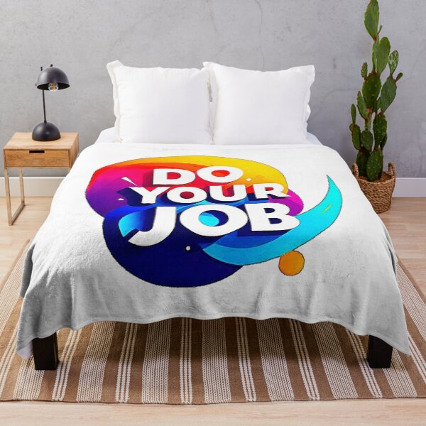 Item preview, Motivational Do Your Job logo. designed and sold by Giulivo Store Graphic.