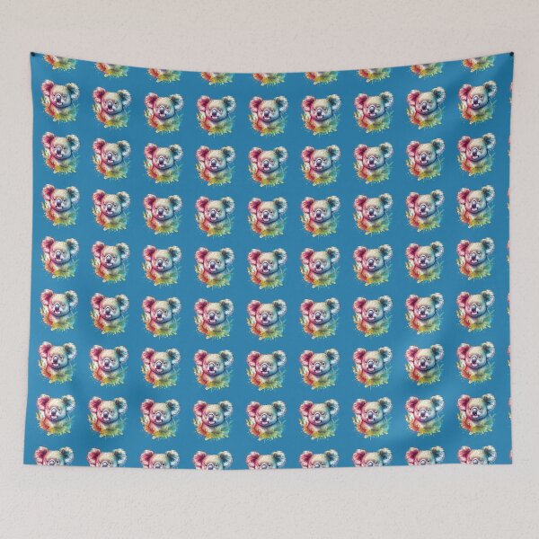 Item preview, Design of a stylish colorful koala with multiple leaves designed and sold by Marcoshop10.