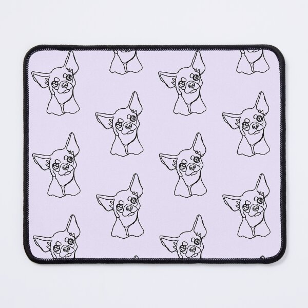 Item preview, Chihuahua One Line Art designed and sold by DrawesomeStudio.