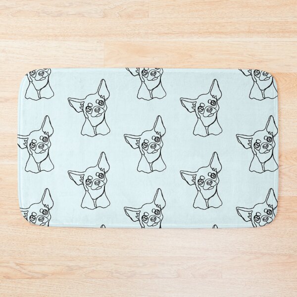 Item preview, Chihuahua One Line Art designed and sold by DrawesomeStudio.
