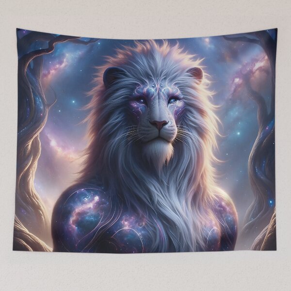 Item preview, Galactic Lion  designed and sold by FriskyLemur.