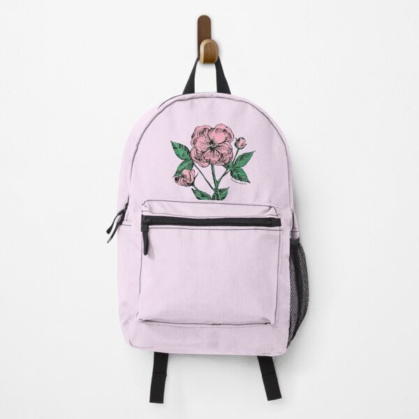 Item preview, Light Pink Pompon Rose Bloom Semi-Double 8-15 Petals In 2 Rows designed and sold by Rachael Taylor.