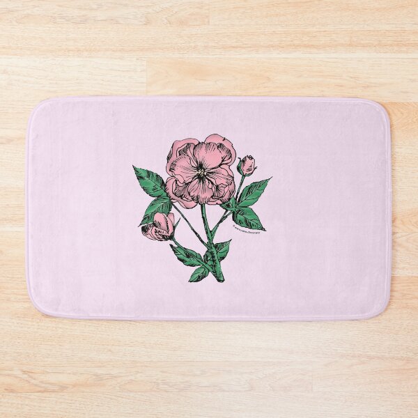 Item preview, Light Pink Pompon Rose Bloom Semi-Double 8-15 Petals In 2 Rows designed and sold by Rachael Taylor.