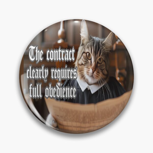 Item preview, Cat Contract designed and sold by Surreallytee.