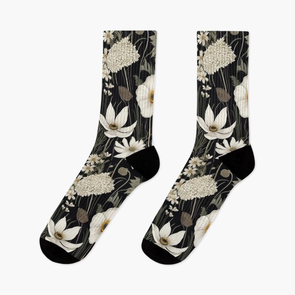 Item preview, Neutral Wildflowers Meadow designed and sold by Magnuna.